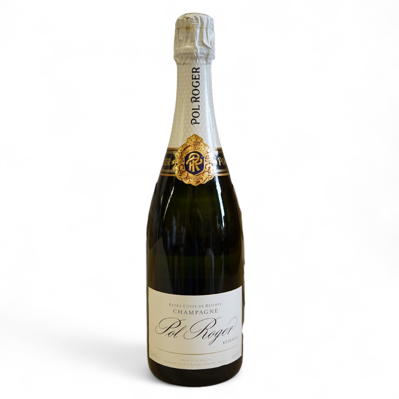 Five bottles of Pol Roger Extra Cuvee Reserve Champagne